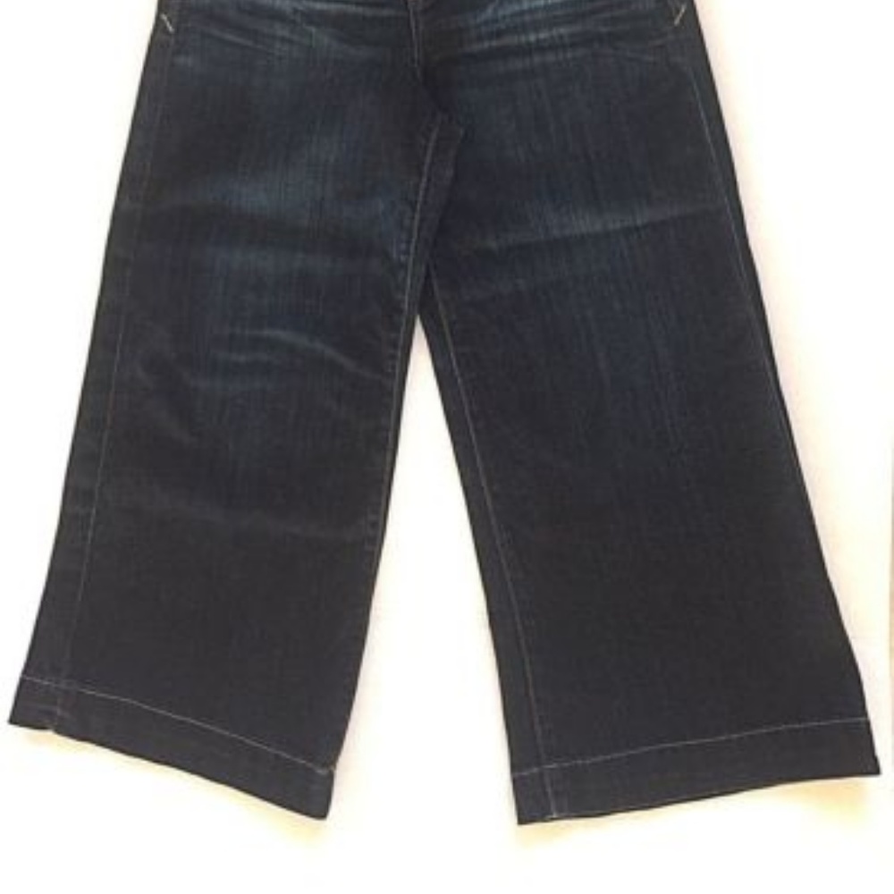New Express Women's Jeans Culottes High Waist - Picture 3 of 6